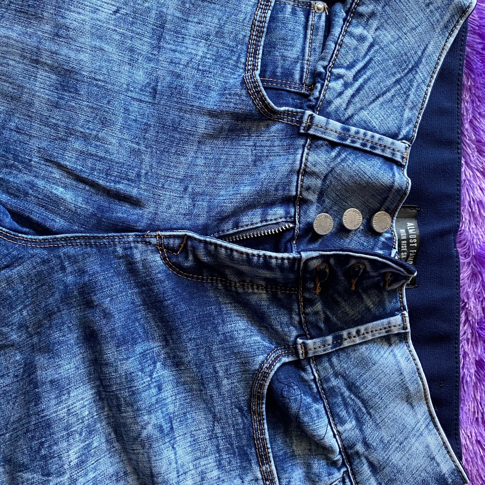 High Rise Skinny Jeans.